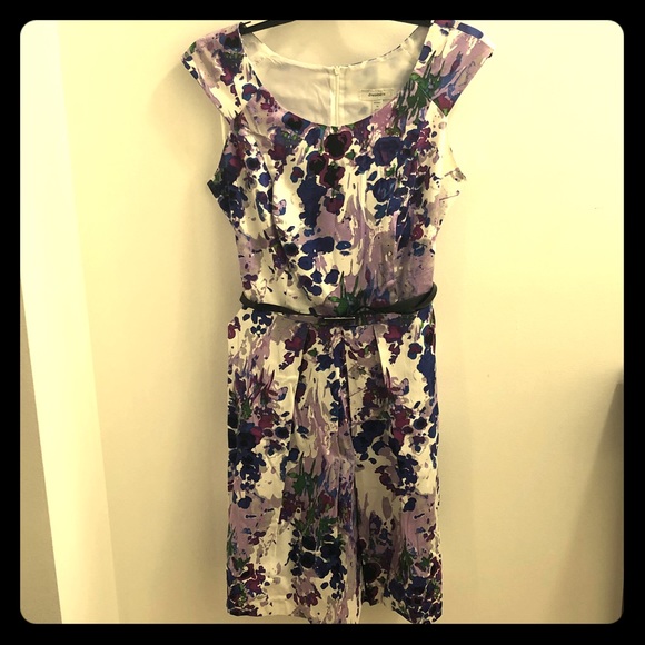 Dress Barn Dresses & Skirts - Dressbarn purple floral dress, size 14